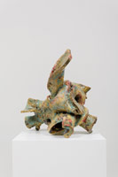 Christopher Miles / 
Untitled (Nugget #3), 2013 / 
glazed stoneware / 
18 x 15 x 18 in. (45.7 x 38.1 x 45.7 cm) / 
Private collection 