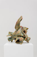 Christopher Miles / 
Untitled (Nugget #3), 2013 / 
glazed stoneware / 
18 x 15 x 18 in. (45.7 x 38.1 x 45.7 cm) / 
Private collection