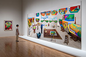 Installation view of the exhibition 
