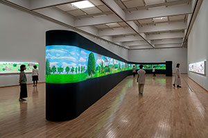 Installation view of the exhibition 