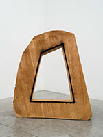 David Nash / 
Cut Corners: Cedar Segments, 1996 / 
cedar
53 x 40 x 8 1/2 in. (134.6 x 101.6 x 21.6 cm)