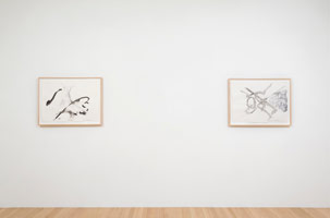 Installation photography, Mark di Suvero: Sculptures and Drawings