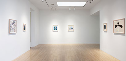 Installation photography, Richard Diebenkorn: Works on Paper