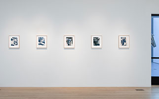 Installation photography, Richard Diebenkorn: Works on Paper