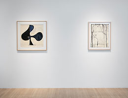 Installation photography, Richard Diebenkorn: Works on Paper