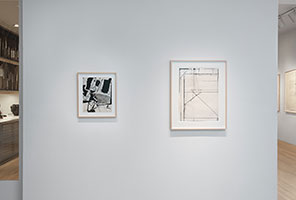 Installation photography, Richard Diebenkorn: Works on Paper