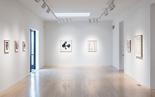 Installation photography, Richard Diebenkorn: Works on Paper