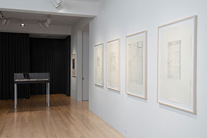 Installation photography, Richard Diebenkorn: Works on Paper