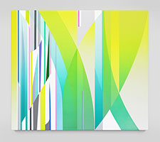 Dion Johnson / 
Aglow, 2023 / 
acrylic on canvas / 
21 x 24 in. (53.3 x 61 cm)