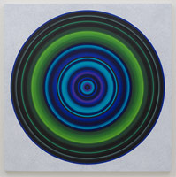 Don Suggs / 
Abyss Pool, 2012 / 
oil and acrylic on canvas / 
59 3/4 x 59 3/4 x 3 1/2 in. (151.8 x 151.8 x 8.9 cm)