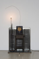 Edward & Nancy Reddin Kienholz / 
Der Ofenschirm / The Fire Screen, 1975 / 
mixed media assemblage / 
61 1/4 x 39 1/2 x 17 3/4 in. (155.6 x 100.3 x 45.1 cm)