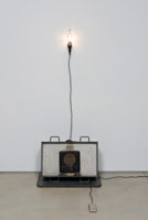 Edward & Nancy Reddin Kienholz / 
Der Zementkasten / The Cement Box, 1976 / 
mixed media assemblage / 
70 1/2 x 29 5/8 x 18 in. (179.1 x 75.2 x 45.7 cm)