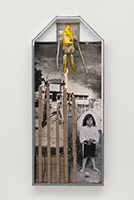 Edward & Nancy Reddin Kienholz / 
Angel Monoseries #11, 1991 / 
mixed media assemblage / 
71 x 30 1/4 x 5 in. (180.3 x 76.8 x 12.7 cm)
