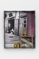 Edward & Nancy Reddin Kienholz / 
Prototype for Abu-Ben #3, 1991 / 
mixed media assemblage / 
44 x 37 x 4 in. (111.8 x 94 x 10.2 cm)
