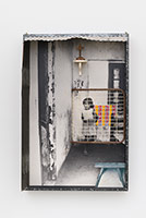 Edward & Nancy Reddin Kienholz / 
Prototype for Carmen #1, 1991 / 
mixed media assemblage / 
48 x 32 x 9 1/2 in. (121.9 x 81.3 x 24.1 cm)