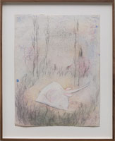 Enrique Martínez Celaya  / 
The Heart of Tomorrow, 2015 / 
graphite and pastel on paper / 
23.5 x 18 in. (59.7 x 45.7 cm)