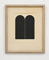 Frederick Hammersley / 
Covenant, 1963 / 
serigraph in artist-made frame / 
Image: 13 x 10 in. (33 x 25.4 cm) / 
Framed: 21 3/4 x 17 3/4 in. (55.2 x cm) / 
Edition 2 of 50