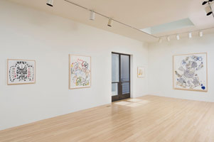 Installation photography / 
Gajin Fujita: Drawings