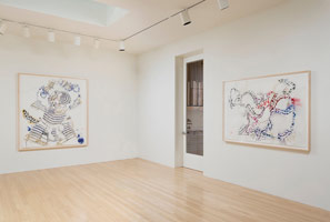 Installation photography / Gajin Fujita: Drawings