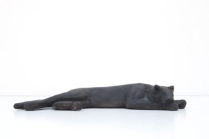 Gwynn Murrill / 
Cougar II Maquette, 2006 / 
      bronze / 
      2 x 11 1/2 x 4 in. (5.1 x 29.2 x 10.2 cm) / 
      Edition 3/9