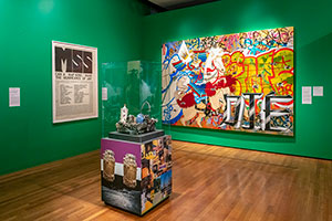Installation photography / 
The Culture: Hip Hop and Contemporary Art in the 21st Century / Images provided by the Cincinnati Art Museum