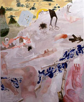 Charles Garabedian / 
Garden, 2001 / 
acrylic on canvas / 
96 x 78 in (240 x 198 cm) 