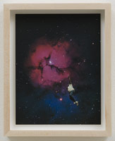 Grant Stevens / 
Voyage and Return No. 2, 2012 / 
paper collage on board / 
8 5/8 x 6 3/4 in. (22 x 17 cm) 