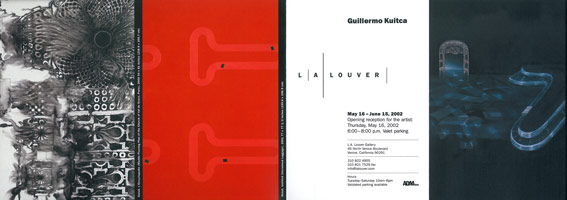 Guillermo Kuitca announcement, 2002