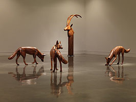 Sculptures by Gwynn Murrill at the Laguna Art Museum