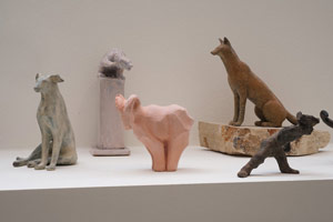 Installation photography / Gwynn Murrill: Maquettes