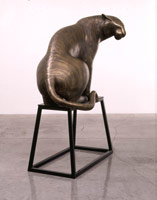 Tiger 2, 2002 / 
bronze / 
42 x 62 x 31 in (106 x 157 x 79 cm)