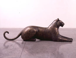 Tiger 5, 2003 / 
bronze / 
32 x 97 x 24 in (81 x 246 x 61 cm)