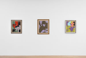 Installation photography, Frederick Hammersley: Organics and Cut-ups, 1963 - 1965