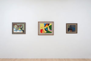 Installation photography, Frederick Hammersley: Organics and Cut-ups, 1963 - 1965