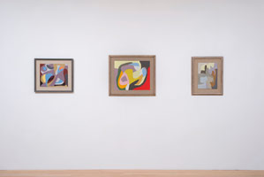 Installation photography, Frederick Hammersley: Organics and Cut-ups, 1963 - 1965