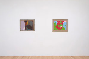 Installation photography, Frederick Hammersley: Organics and Cut-ups, 1963 - 1965