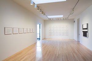 Installation photography / Frederick Hammersley: The Computer Drawings 1969