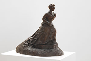 Alison Saar / 
Harriett Tubman Maquette, 2007 / 
cast bronze / 
22 1/4 x 24 1/2 x 13 1/2 in. (56.5 x 62.2 x 34.3 cm) / 
Edition 4 of 9 / 
Private collection