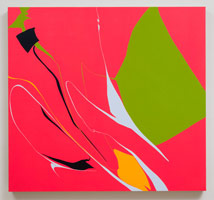 Heather Gwen Martin / 
Breezy, 2016 / 
oil on linen / 
35 x 37 1/2 in. (88.9 x 95.3 cm)