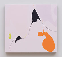 Heather Gwen Martin / 
Delta, 2018 / 
oil on linen / 
20 x 21 1/2 in. (50.8 x 54.6 cm)