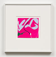 Heather Gwen Martin / 
Firesong, 2020 / 
gouache on paper / 
3 3/4 x 4 in. (9.5 x 10.2 cm) / 
Framed: 9 1/4 x 9 1/4 x 1 in. (23.5 x 23.5 x 2.5 cm)