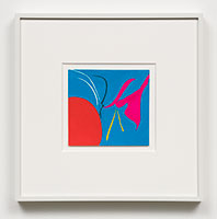 Heather Gwen Martin / 
Stand, 2020 / 
gouache on paper / 
3 3/4 x 4 in. (9.5 x 10.2 cm) / 
Framed: 9 1/4 x 9 1/4 x 1 in. (23.5 x 23.5 x 2.5 cm)