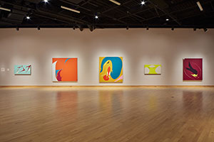 Installation photography, The Lyrical Moment / 
Photo credit: Will Lytch