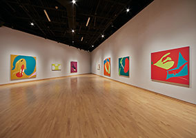 Installation photography, The Lyrical Moment / 
Photo credit: Will Lytch