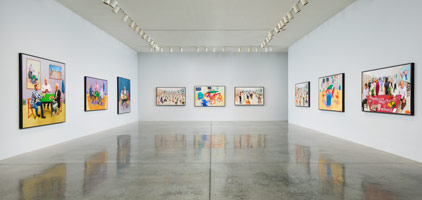 Installation photography / 
David Hockney: Painting and Photography