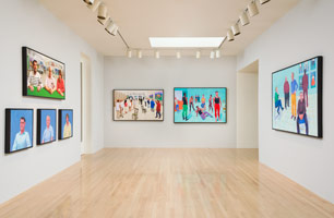 Installation photography / 
David Hockney: Painting and Photography