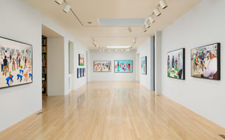 Installation photography / 
David Hockney: Painting and Photography