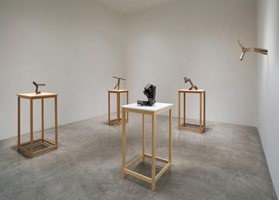 Installation photography / 
Joel Shapiro: Five Recent Sculptures / 
21 July - 27 August 2011