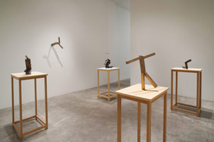 Installation photography / 
Joel Shapiro: Five Recent Sculptures / 
21 July - 27 August 2011