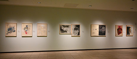 Installation photography, Terry Allen, Amarillo Museum of Art